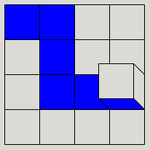 Rolling cube puzzle