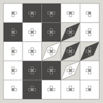 Tile inversion puzzle