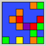Flood-filling puzzle