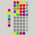 Combination-guessing puzzle