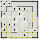 Loop-drawing puzzle