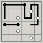 Loop-drawing puzzle