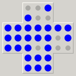 Peg solitaire puzzle