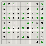 Number placement puzzle