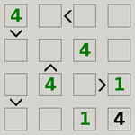 Latin square puzzle